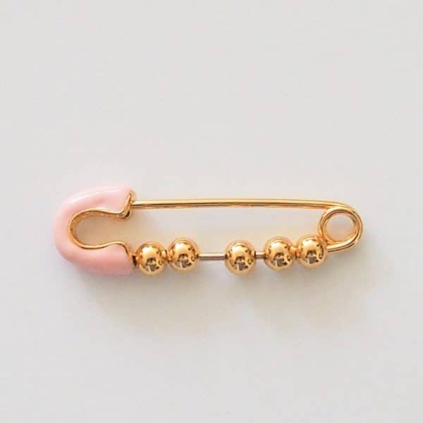 rosa Nadel gold