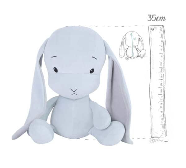 Effiki Kuscheltier Hase blau