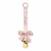 Elodie Details Schnullerband powder pink mit Schleife, rosa
