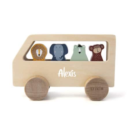 Trixie Baby Holzbus mit Tieren