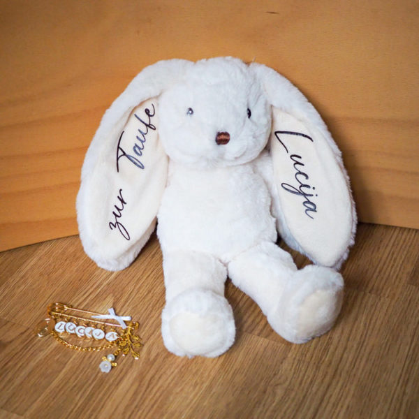 Teddykompaniet Kuscheltier Hase Svea, creme