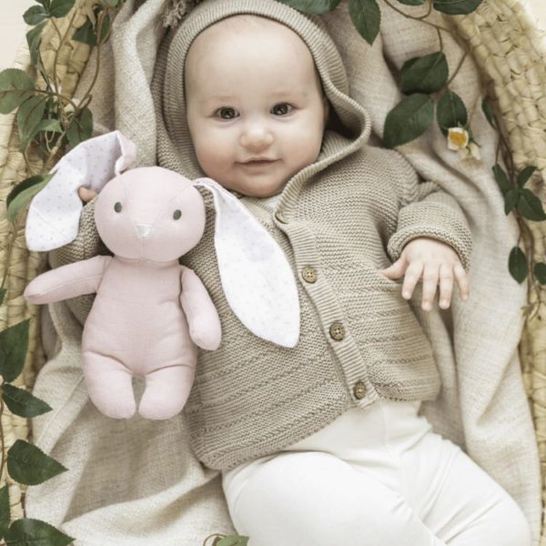Teddykompaniet Kuscheltier Hase Elina, rosa