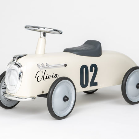 Baghera Rutschauto Ivory White
